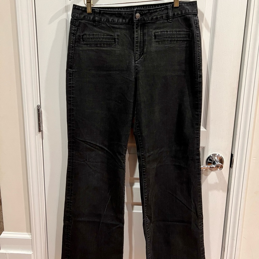 Ann Taylor Loft curvy trouser jeans